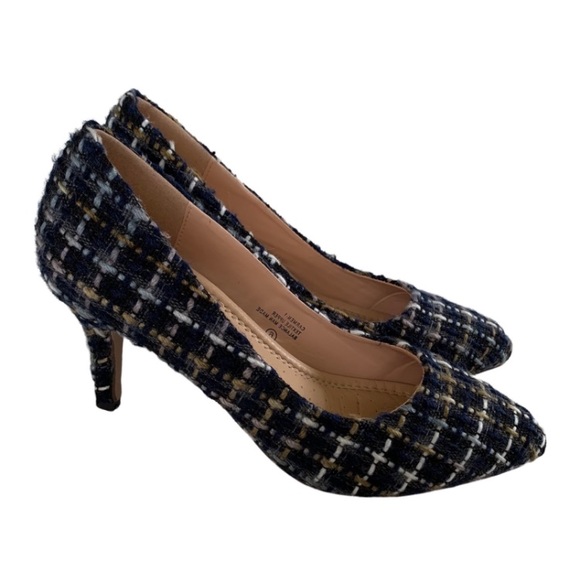 Chase + Chloe “Carmen” Tweed Heel - Picture 2 of 9